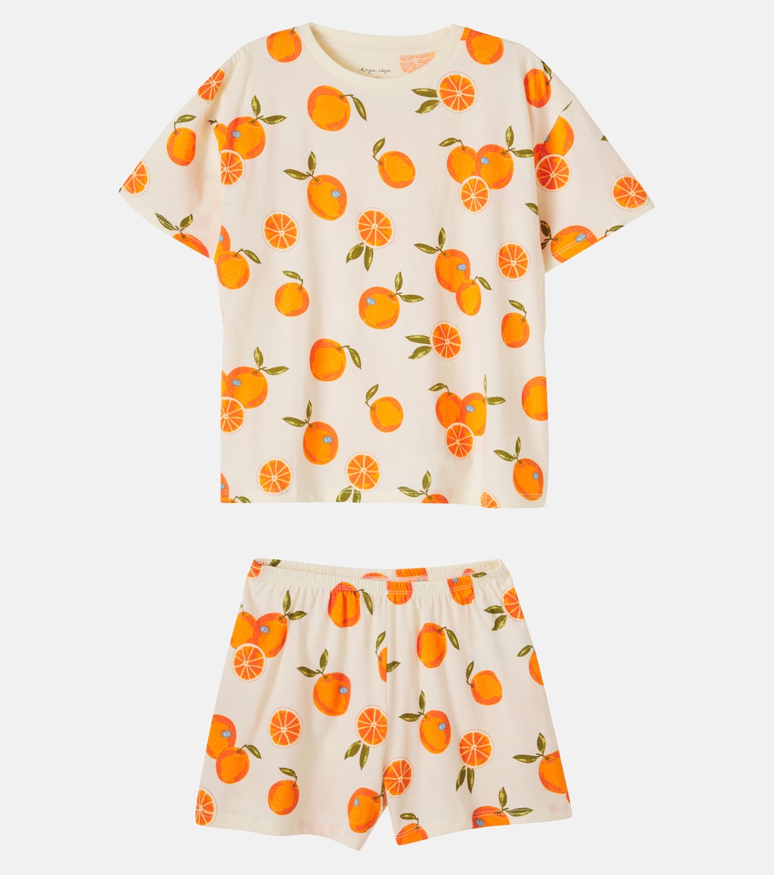 Famo cotton T-shirt and shorts set | Konges Sløjd