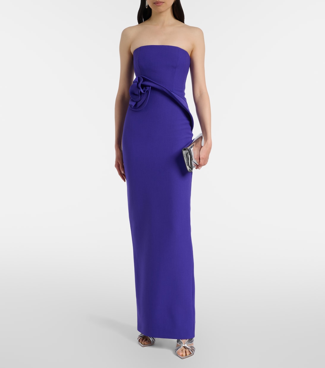 Floral-appliqué gown | Roland Mouret