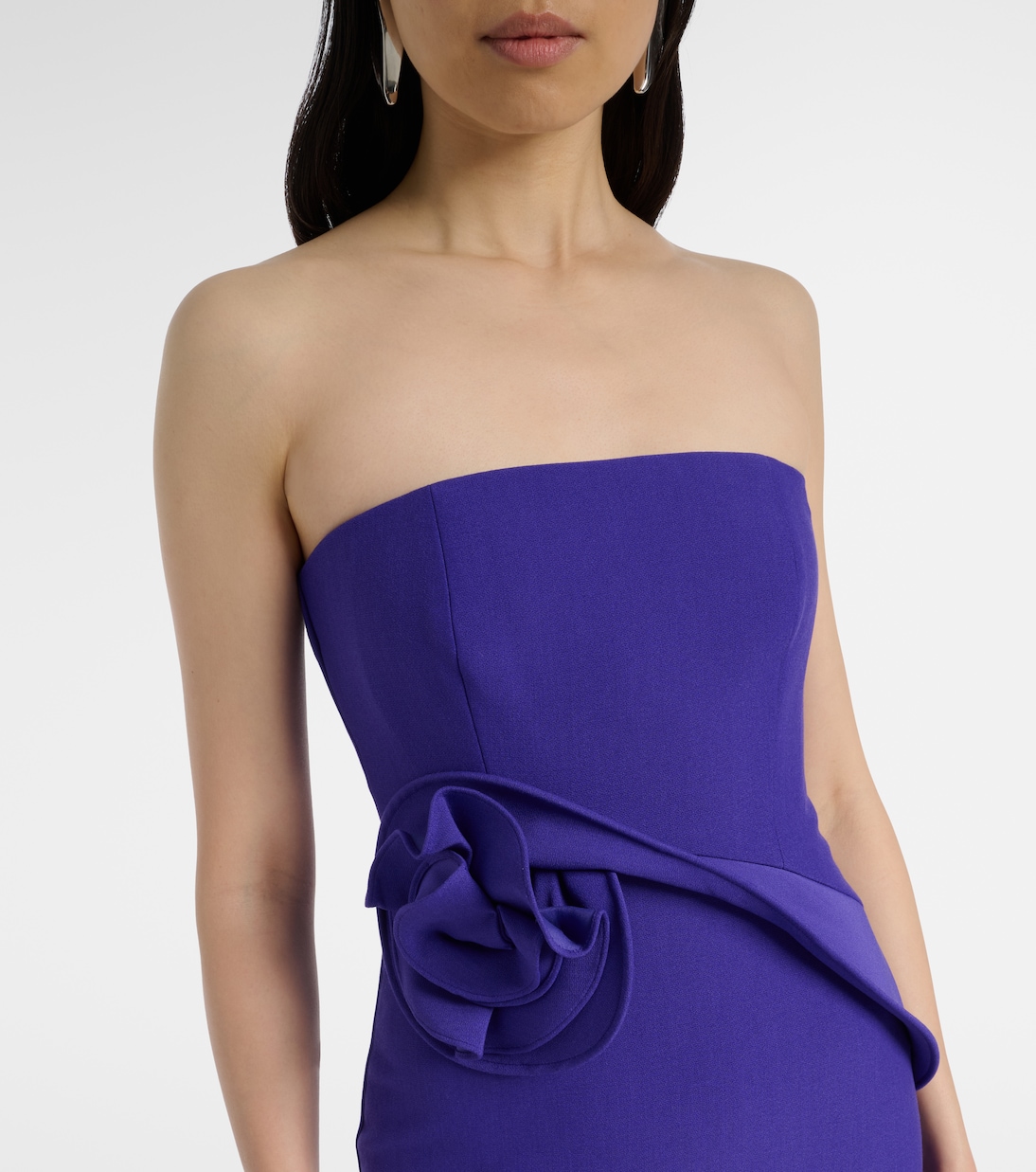 Floral-appliqué gown | Roland Mouret