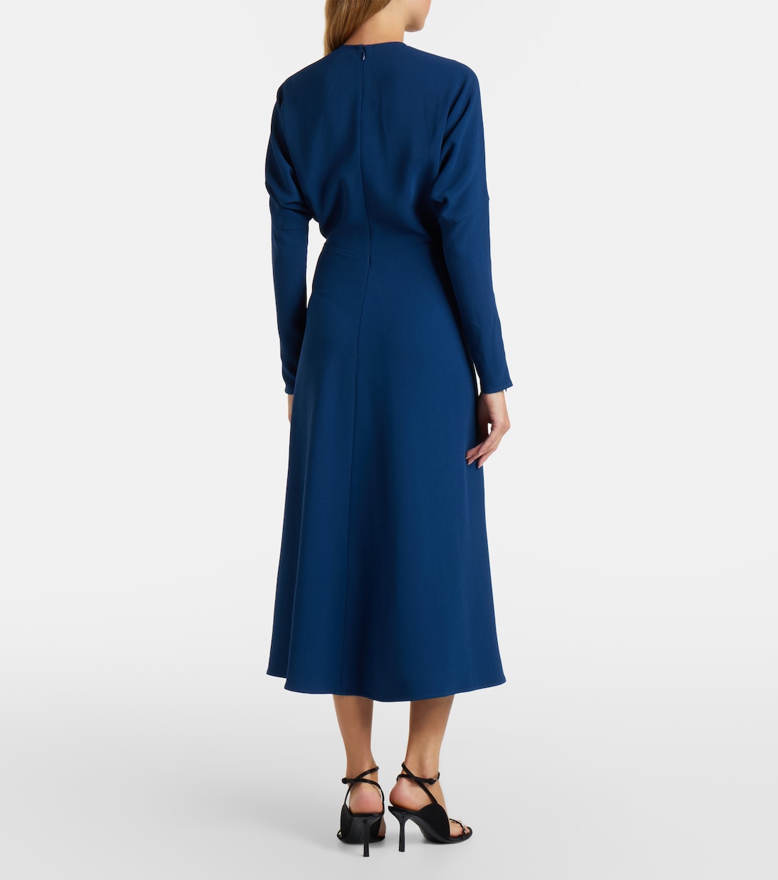 Abito midi in cady | Victoria Beckham