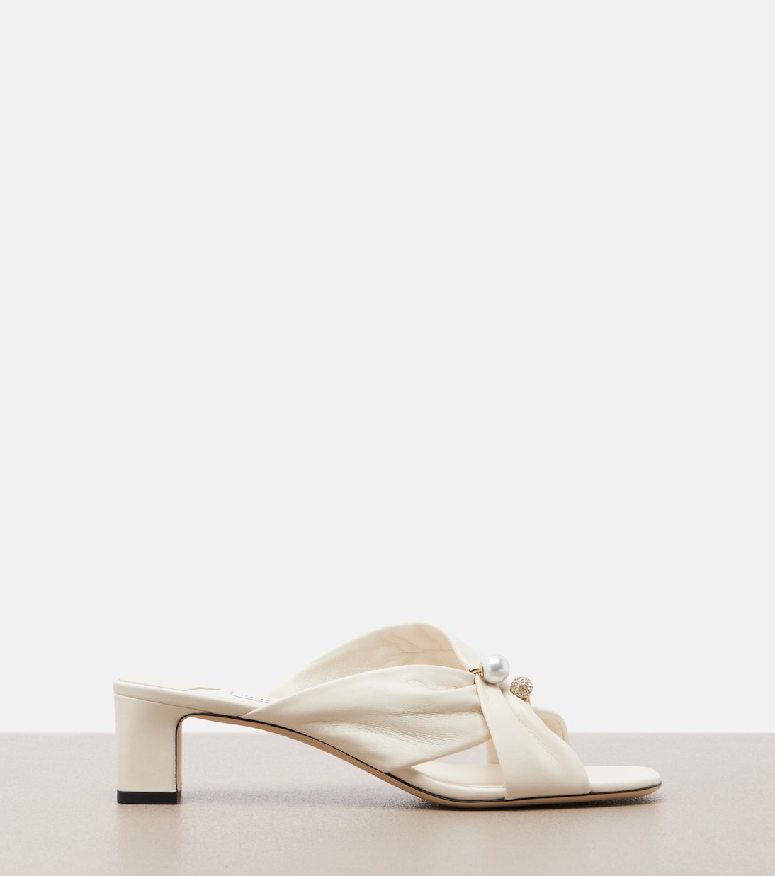 Rafi缀饰皮革穆勒鞋 | Jimmy Choo