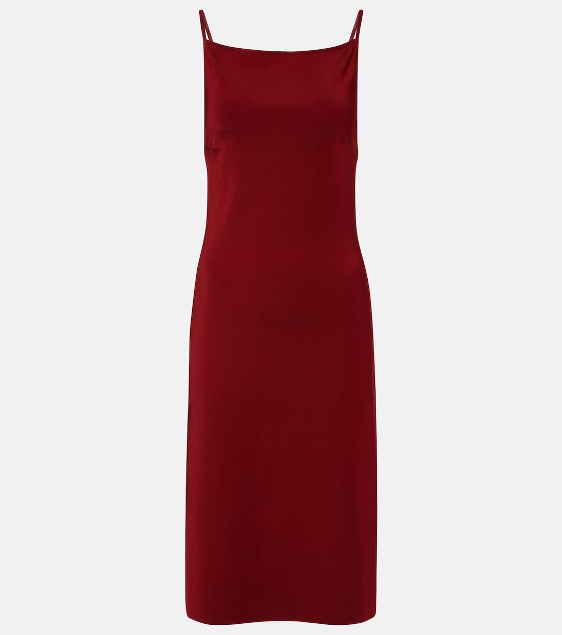 Ribbed-knit jersey midi dress | Ferragamo