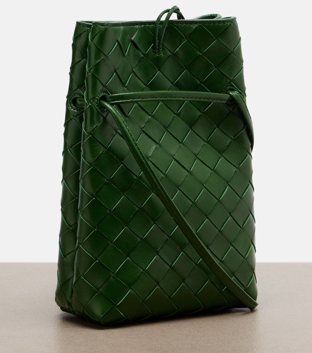 Andiamo Mini leather crossbody bag | Bottega Veneta