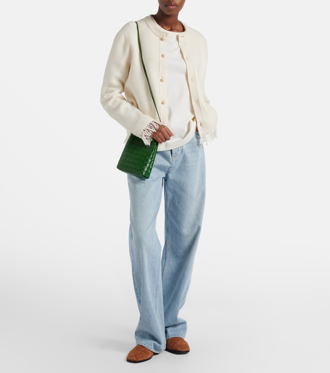 Andiamo Mini leather crossbody bag | Bottega Veneta