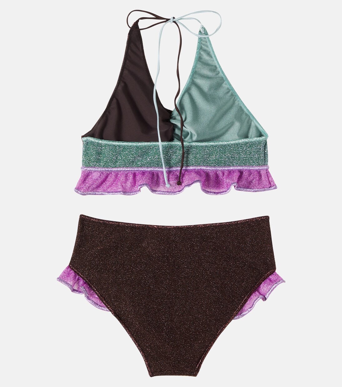 Lumière ruffled bikini | Oséree Kids