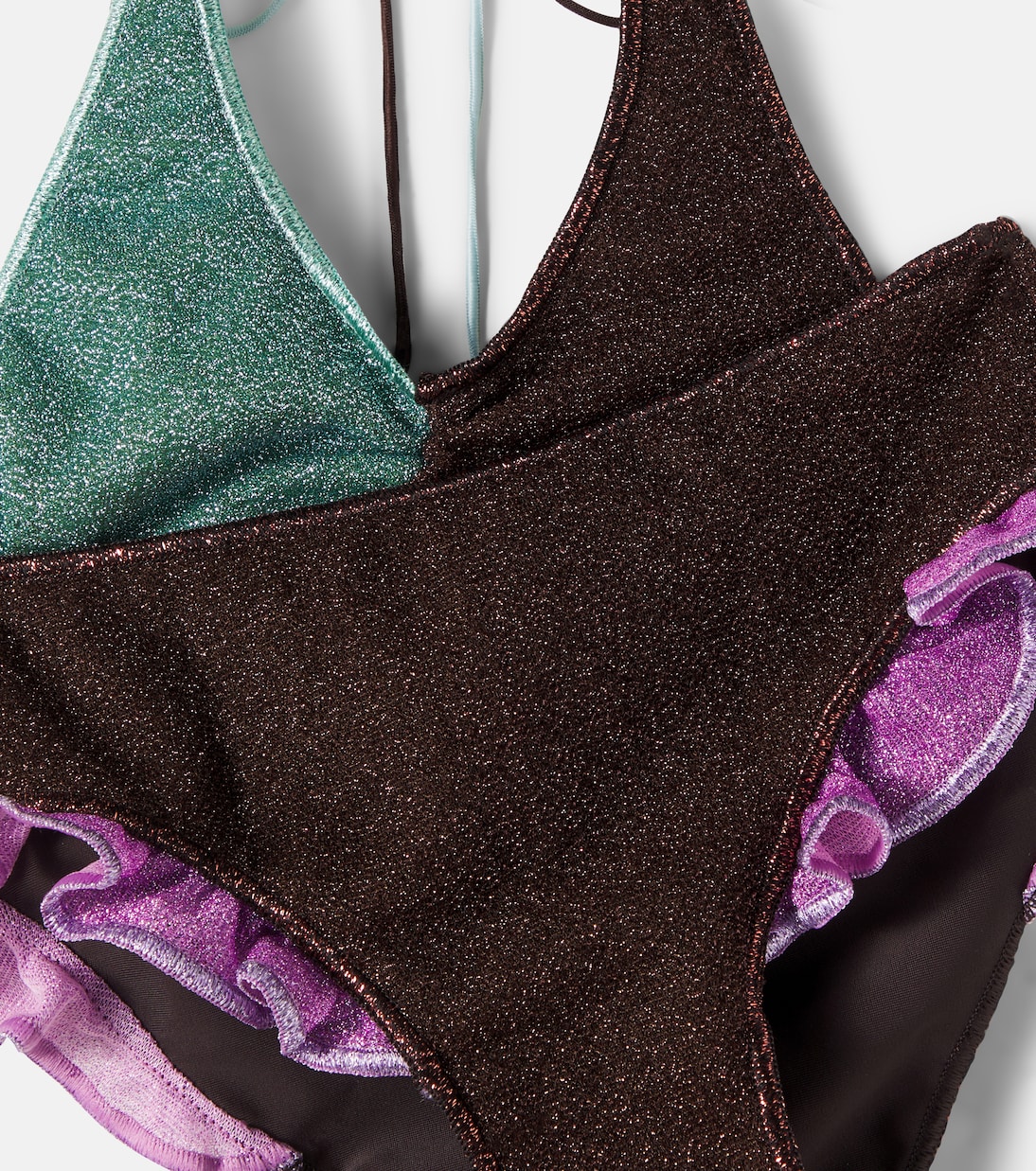 Lumière ruffled bikini | Oséree Kids