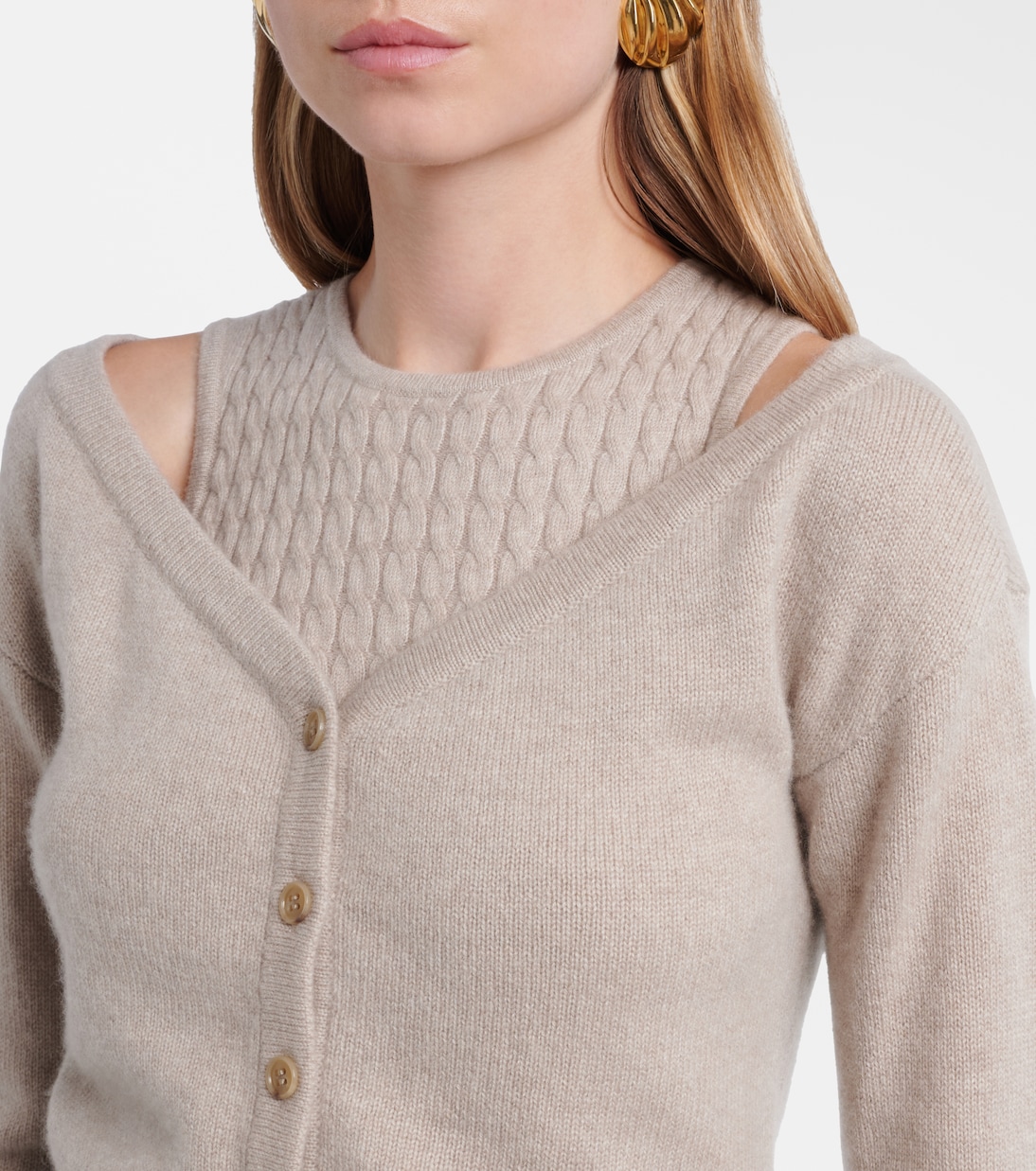 Beata cashmere cardigan | Lisa Yang