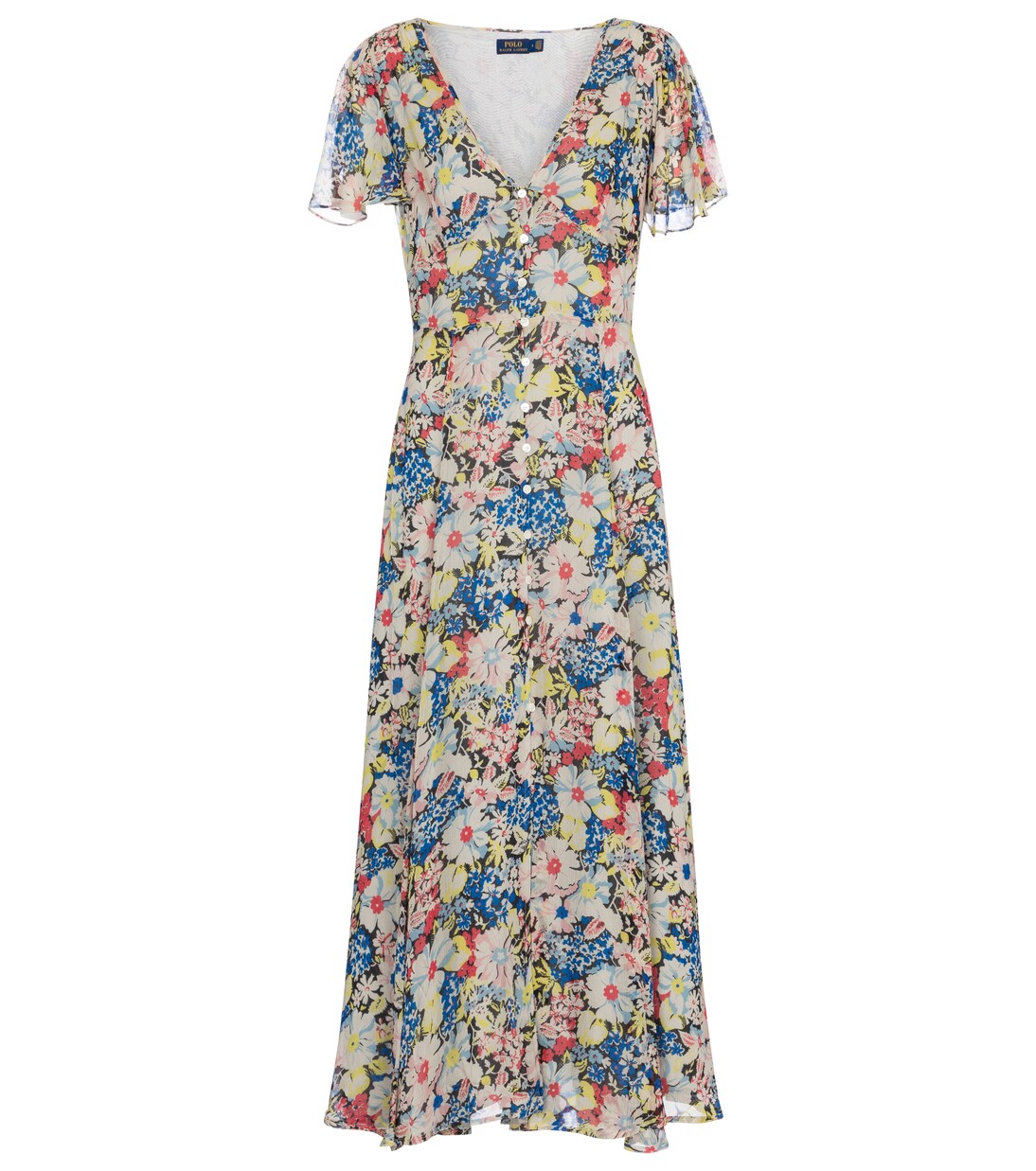Robe longue à fleurs | Polo Ralph Lauren