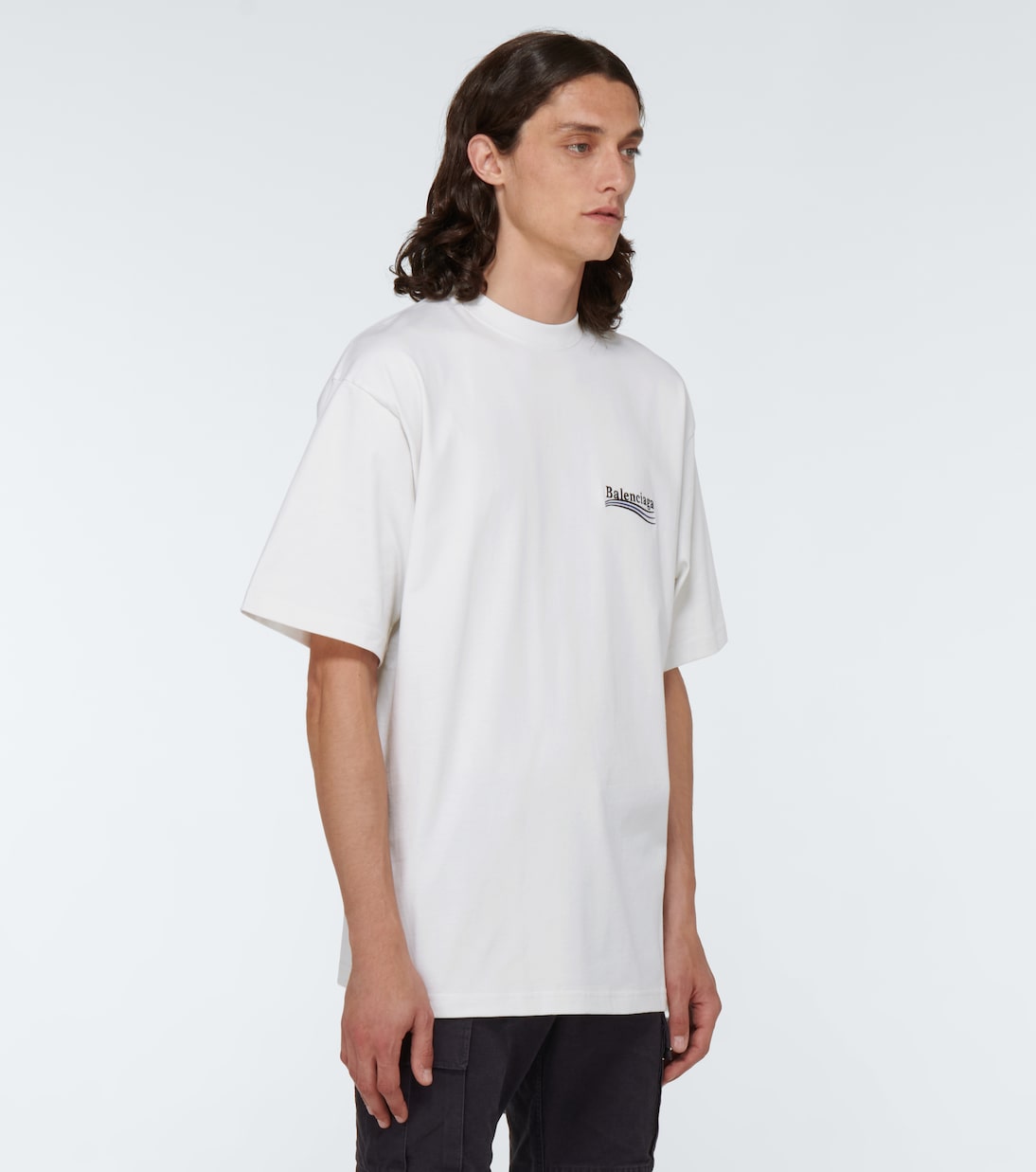 T-Shirt Political Campaign aus Baumwolle | Balenciaga