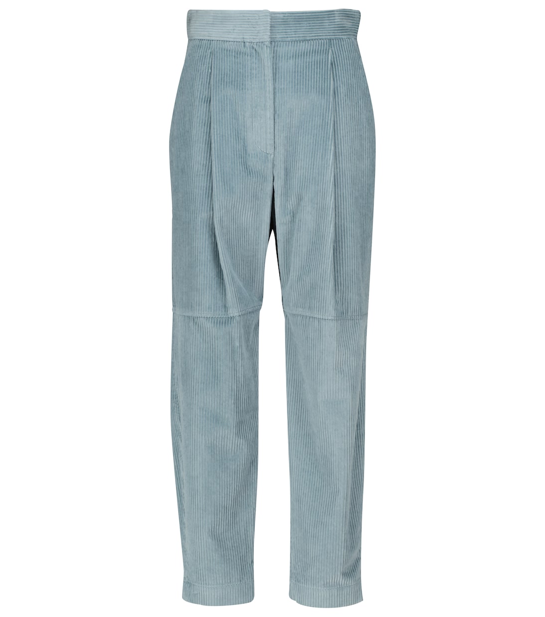 High-Rise-Hose aus Vord | Brunello Cucinelli