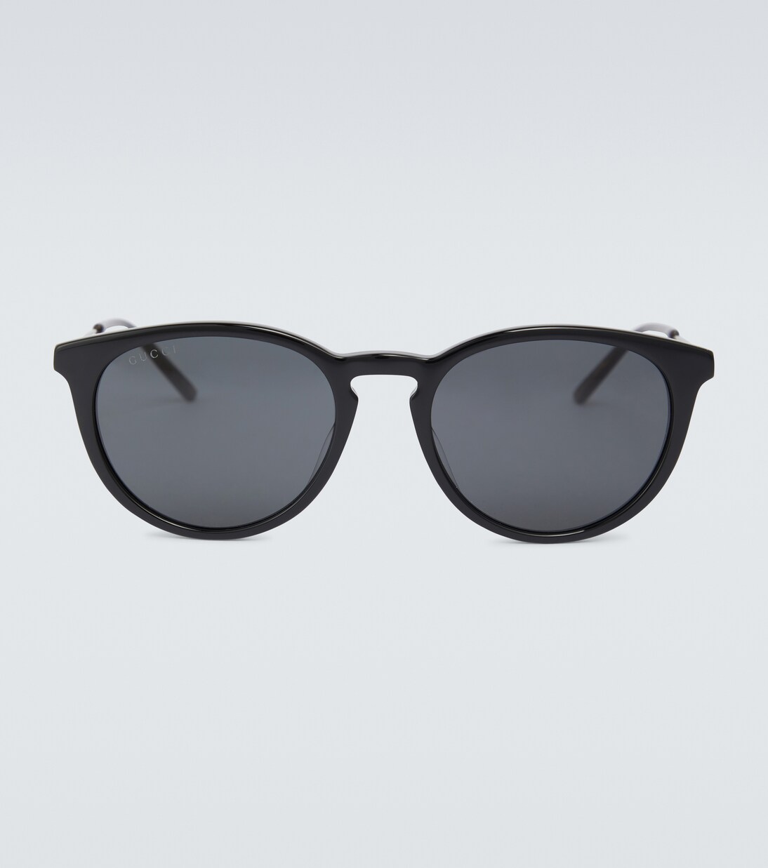 Round acetate and metal sunglasses | Gucci
