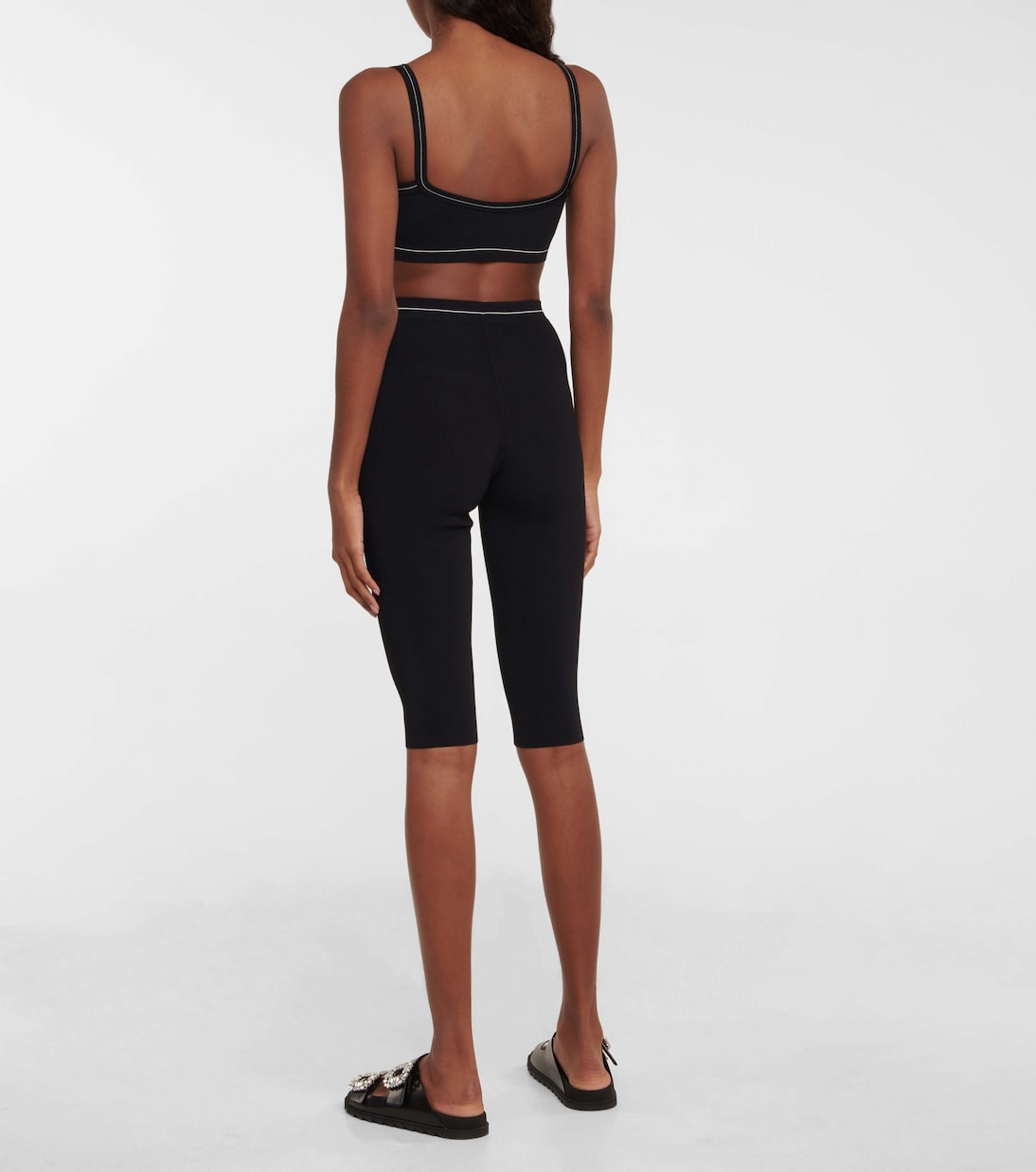 Cropped-Leggings Harden | Khaite