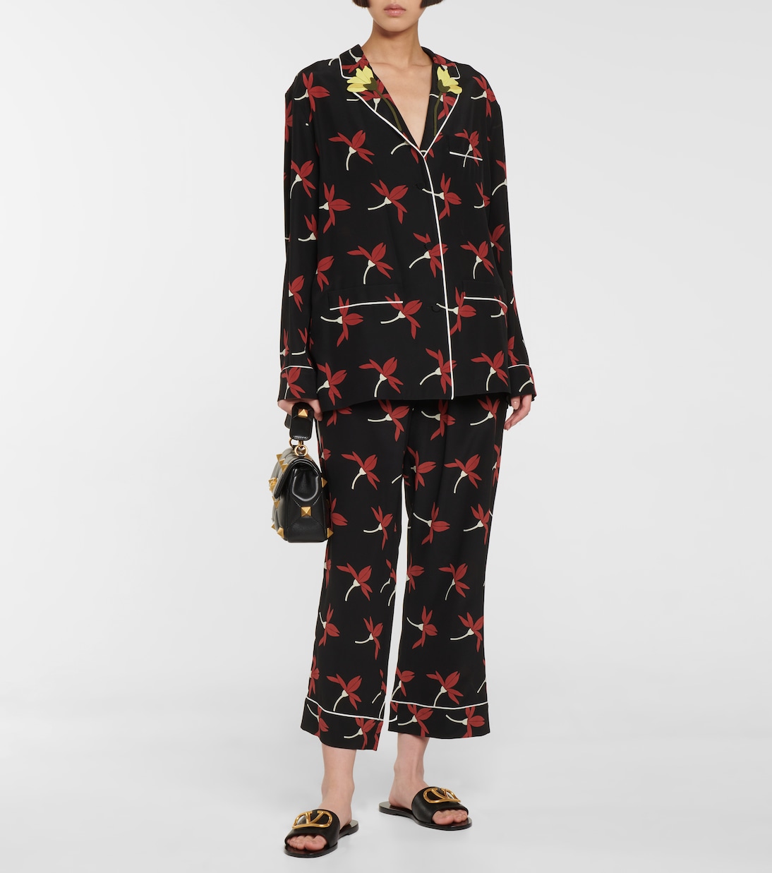 Pantoletten VLogo Signature aus Leder | Valentino Garavani