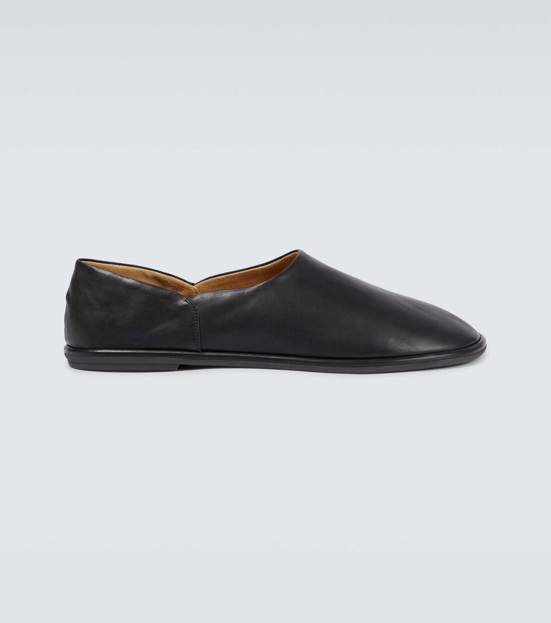 Canal slip-on leather shoes | The Row