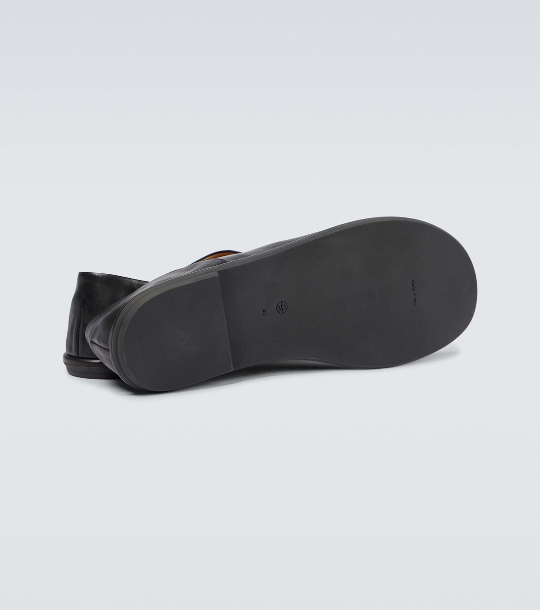 Canal slip-on leather shoes | The Row