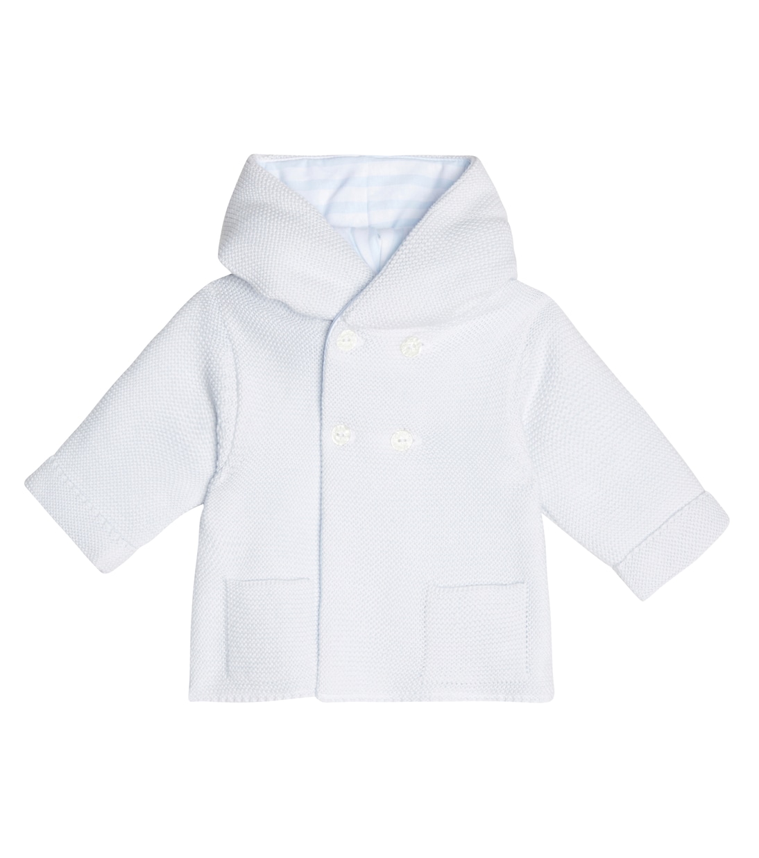 Baby knitted cotton coat | Tartine et Chocolat