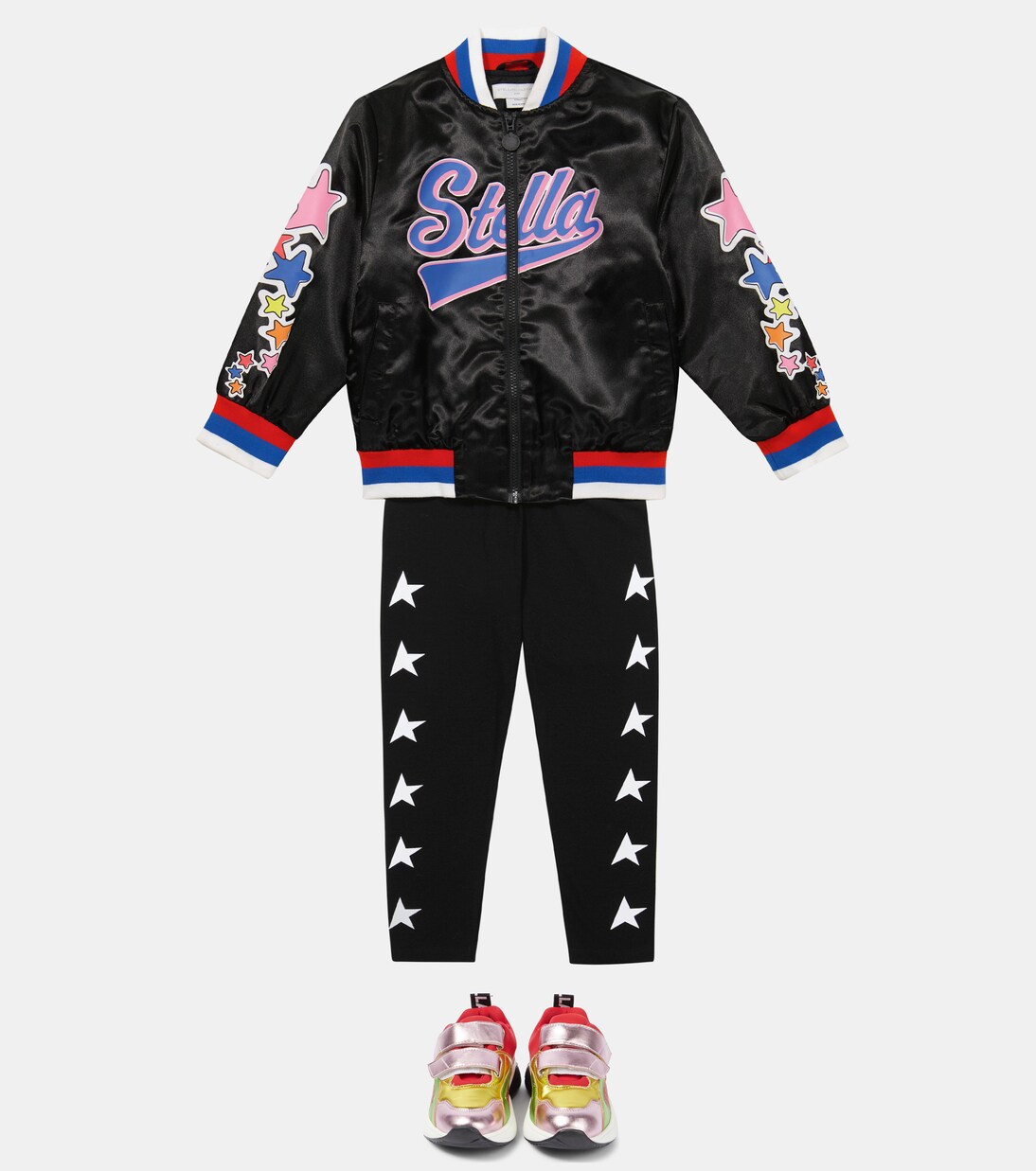 Printed bomber jacket | Stella McCartney Kids