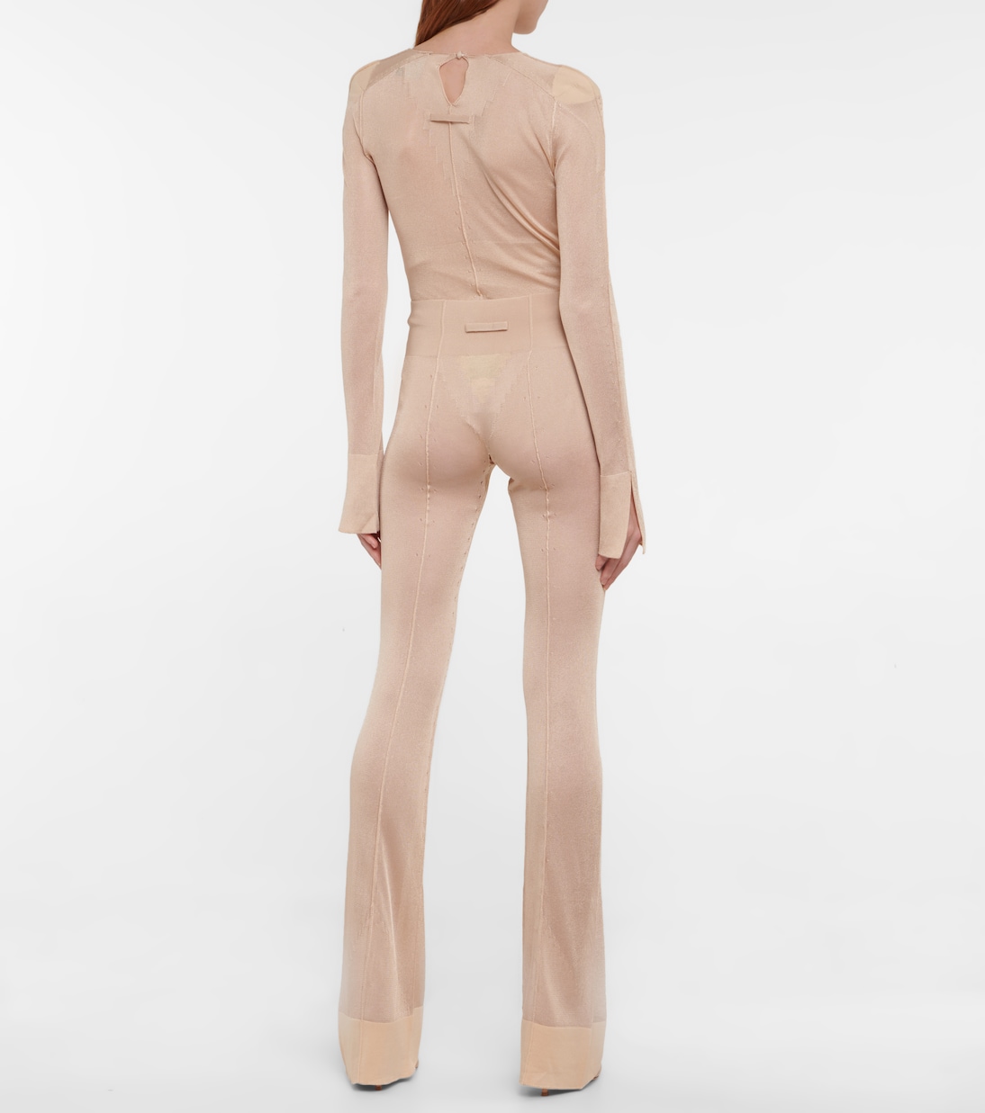 X Lotta Volkova High-Rise-Schlaghose | Jean Paul Gaultier