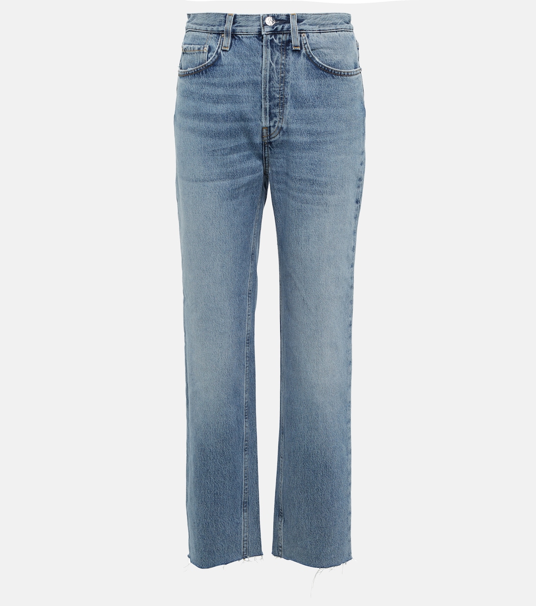 Jeans rectos de tiro alto | Toteme