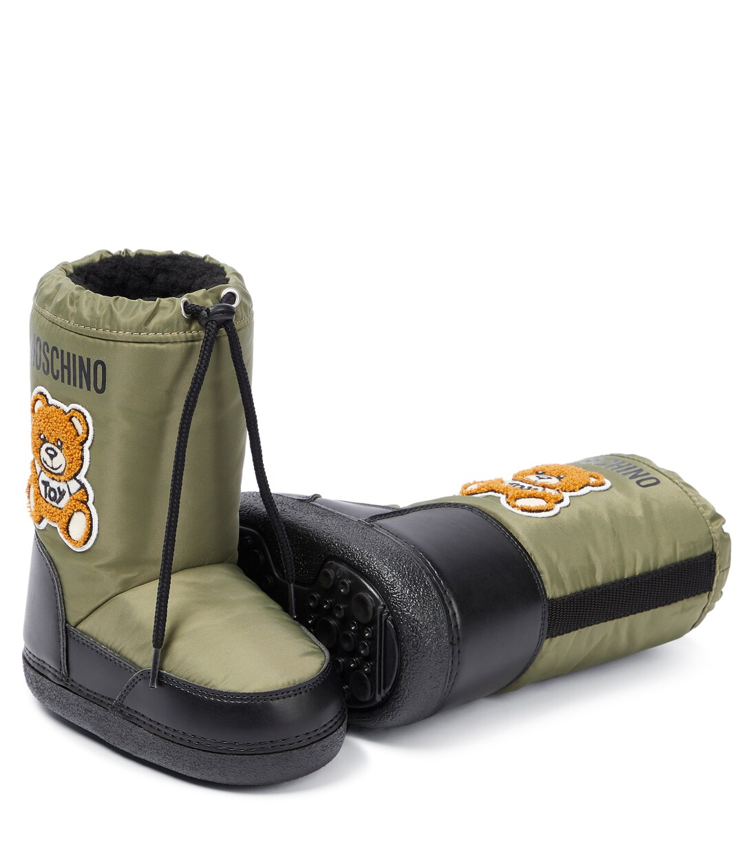 Appliqué ski boots | Moschino Kids