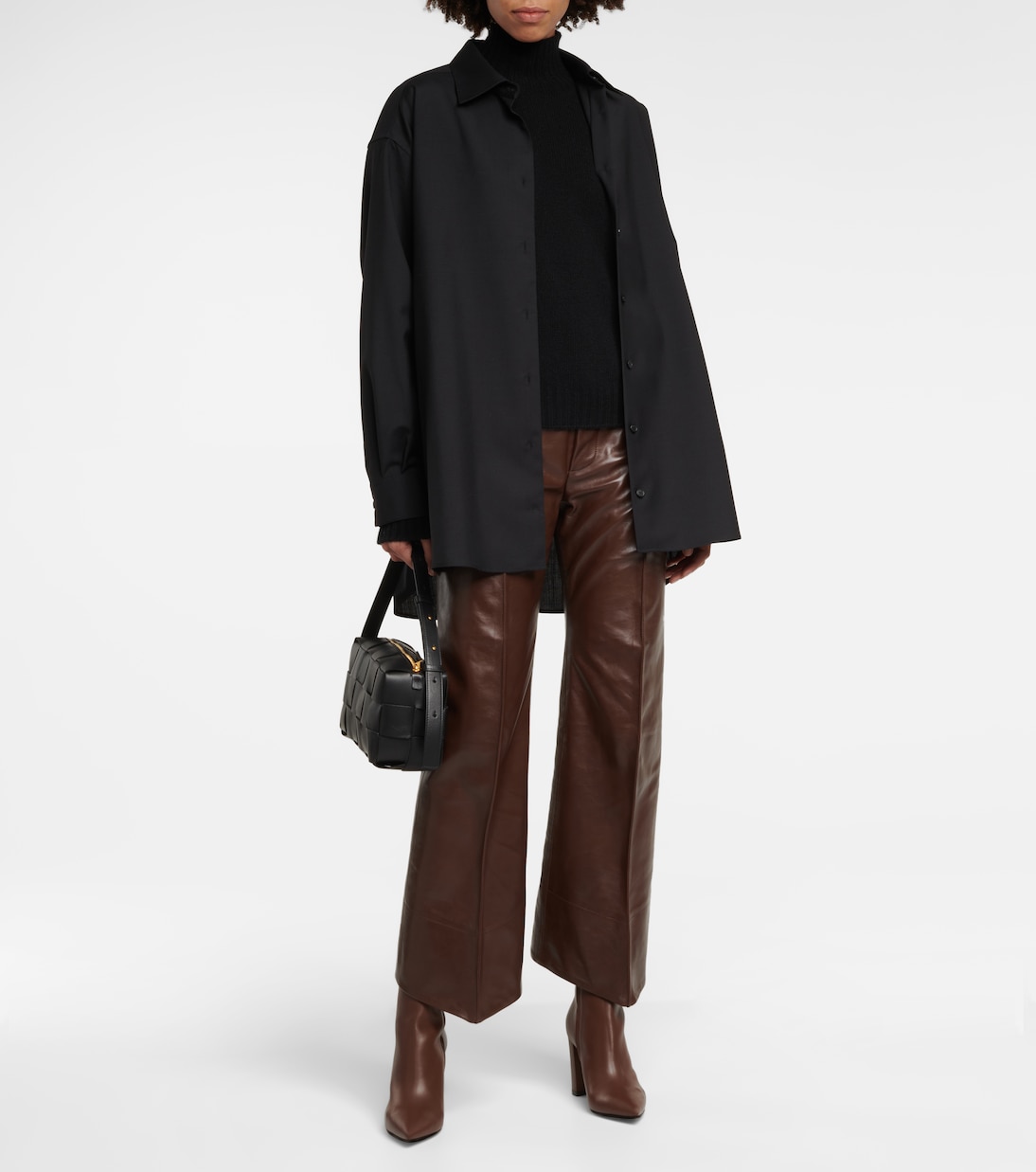 Piper 85 leather ankle boots | Gianvito Rossi