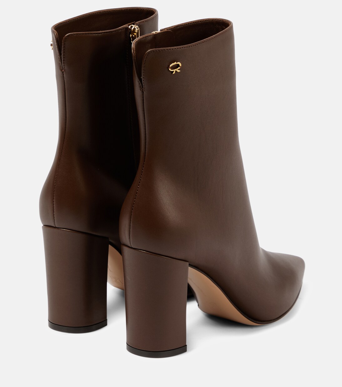 Piper 85 leather ankle boots | Gianvito Rossi