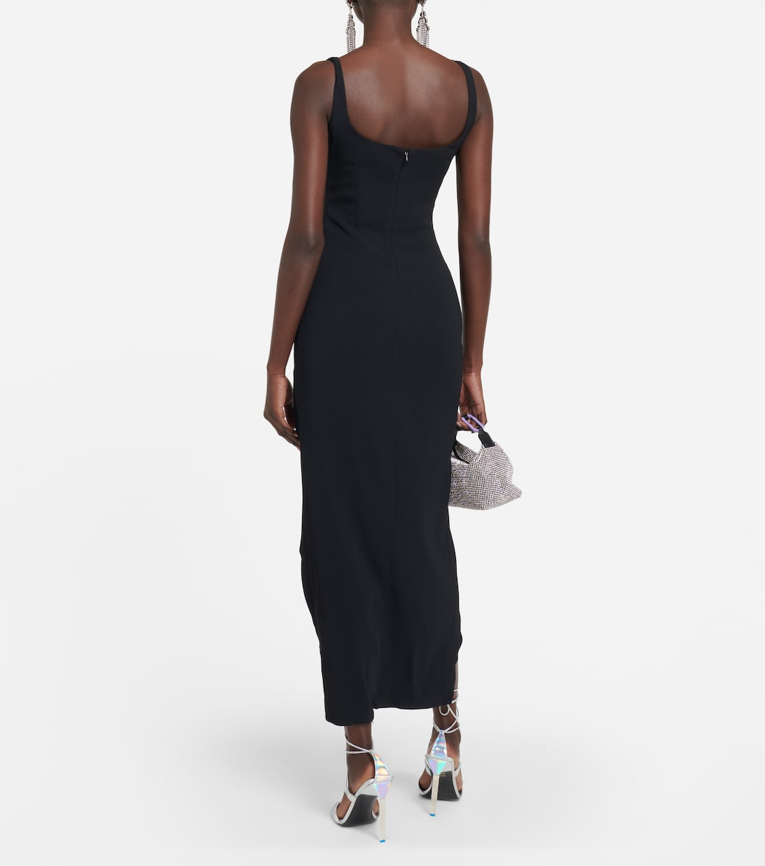 Robe midi à cristaux | Giuseppe di Morabito