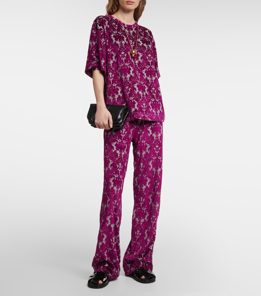 Sandalen aus Lackleder | Dries Van Noten