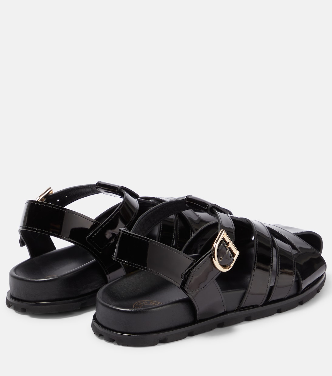 Sandalen aus Lackleder | Dries Van Noten