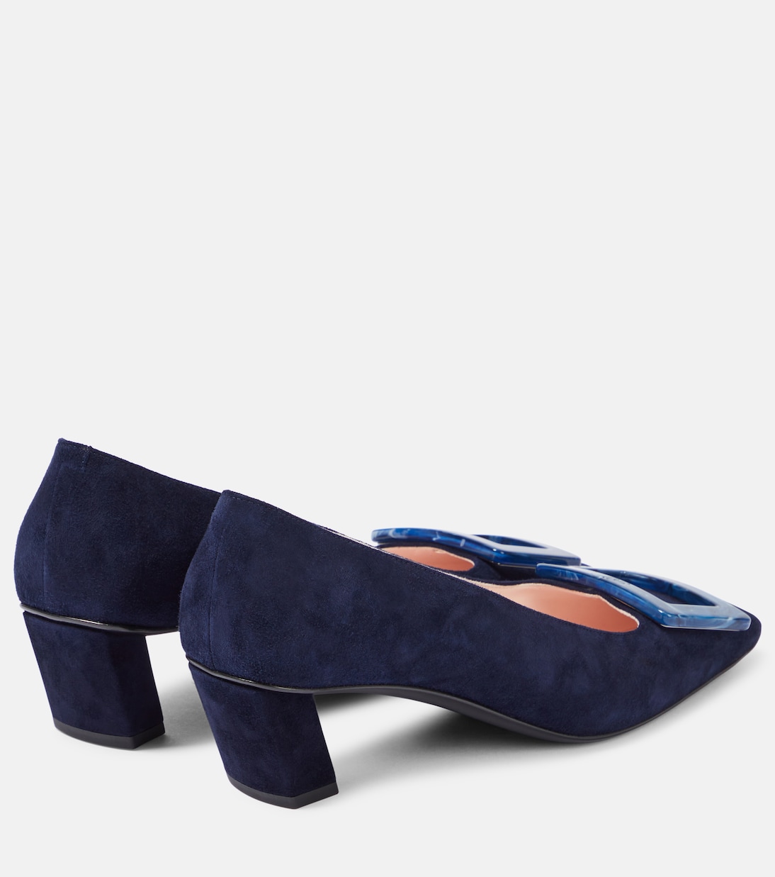 Belle Vivier 45 suede pumps | Roger Vivier