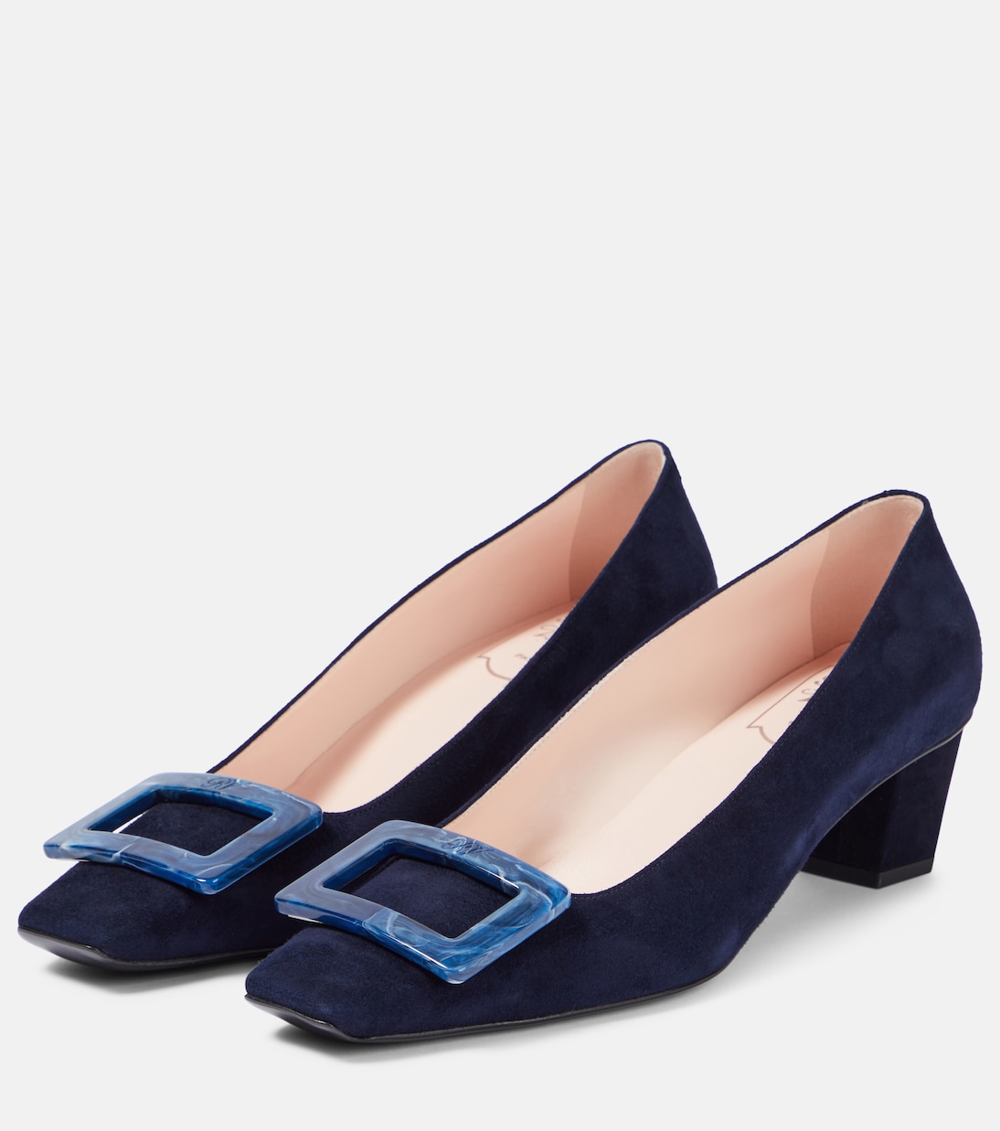 Belle Vivier 45 suede pumps | Roger Vivier