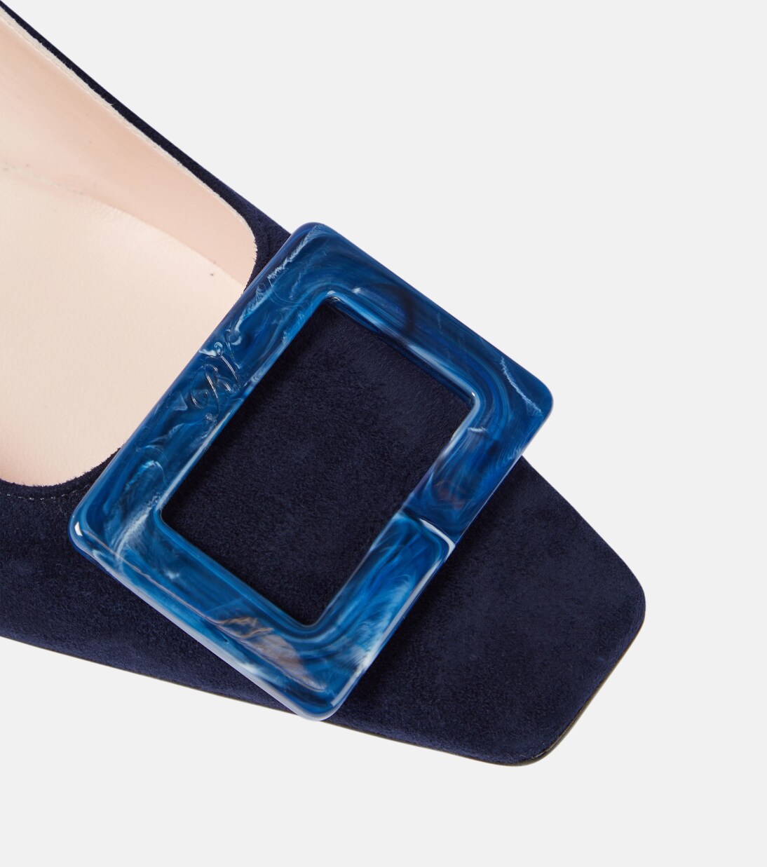 Belle Vivier 45 suede pumps | Roger Vivier