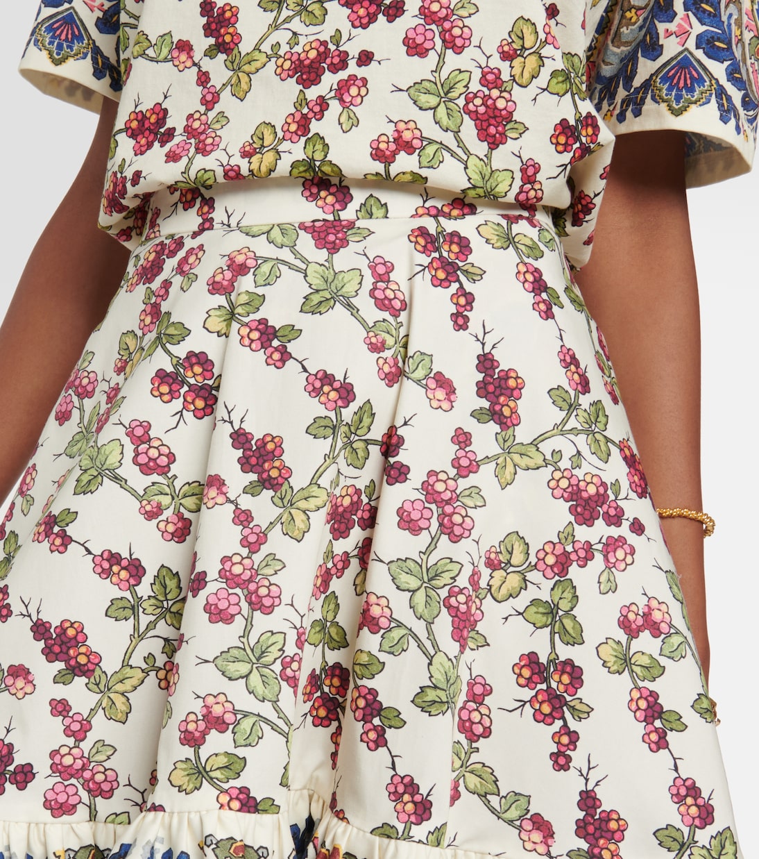 Bedruckter Minirock aus Baumwolle | Etro