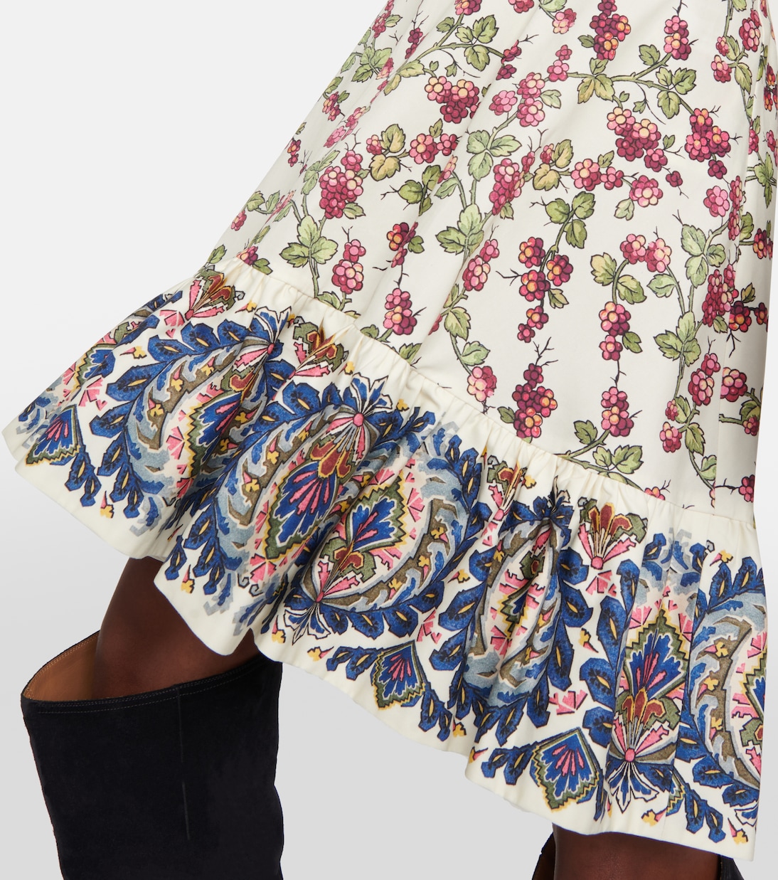 Bedruckter Minirock aus Baumwolle | Etro