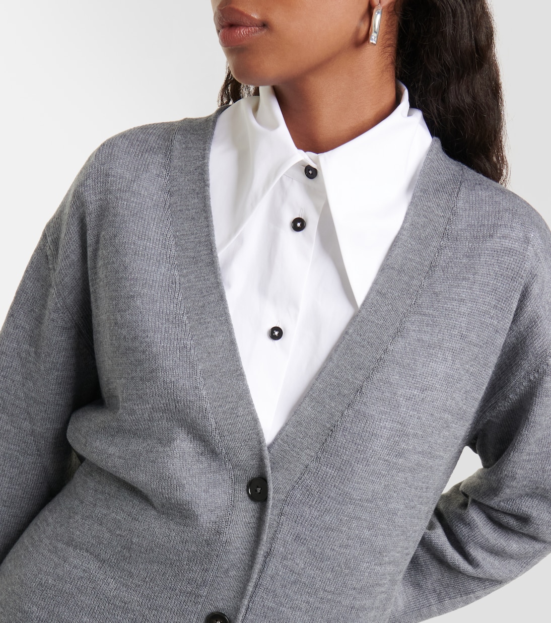 Wool cardigan | Jil Sander