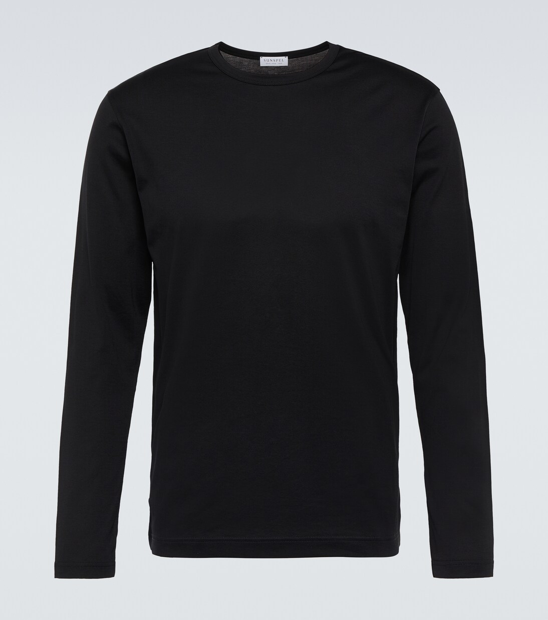 Longsleeve aus Baumwolle | Sunspel