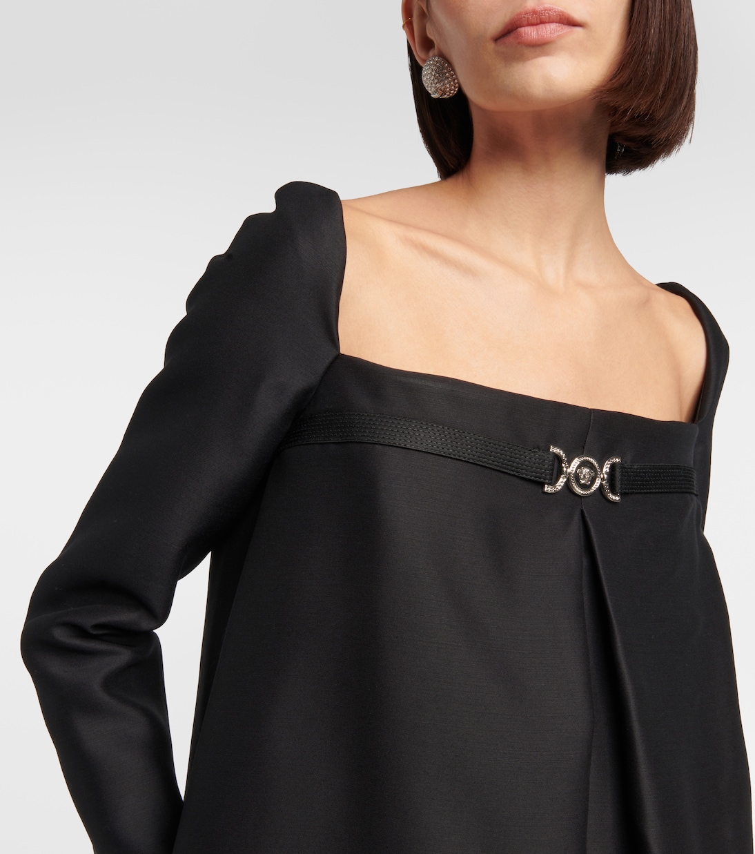 Miniabito Medusa ’95 in lana e seta | Versace