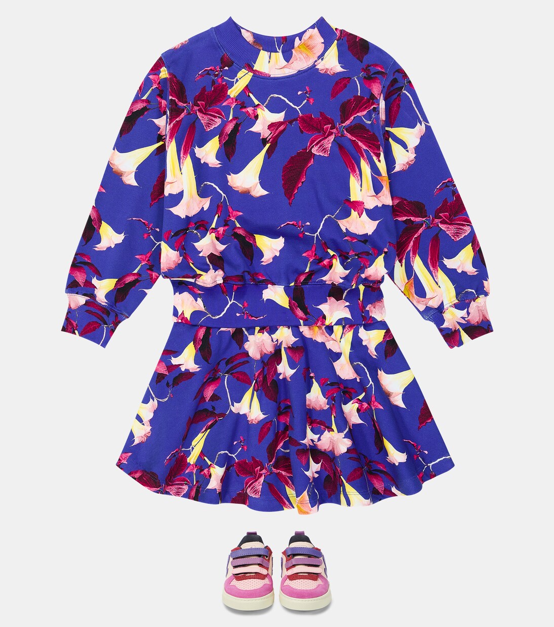 Sweat-shirt Marge en coton à fleurs | Molo