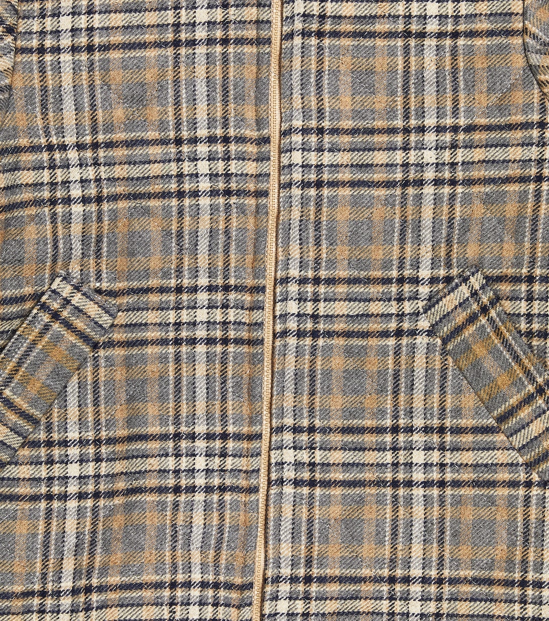 Olfo checked jacket | La Coqueta