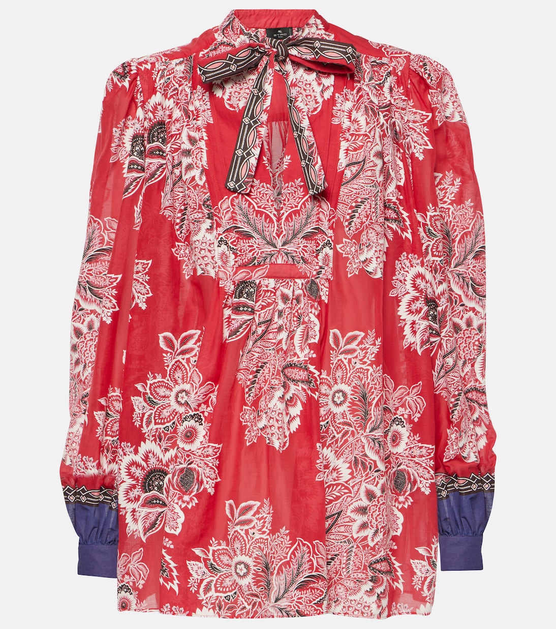 Bedruckte Bluse aus Baumwolle und Seide | Etro