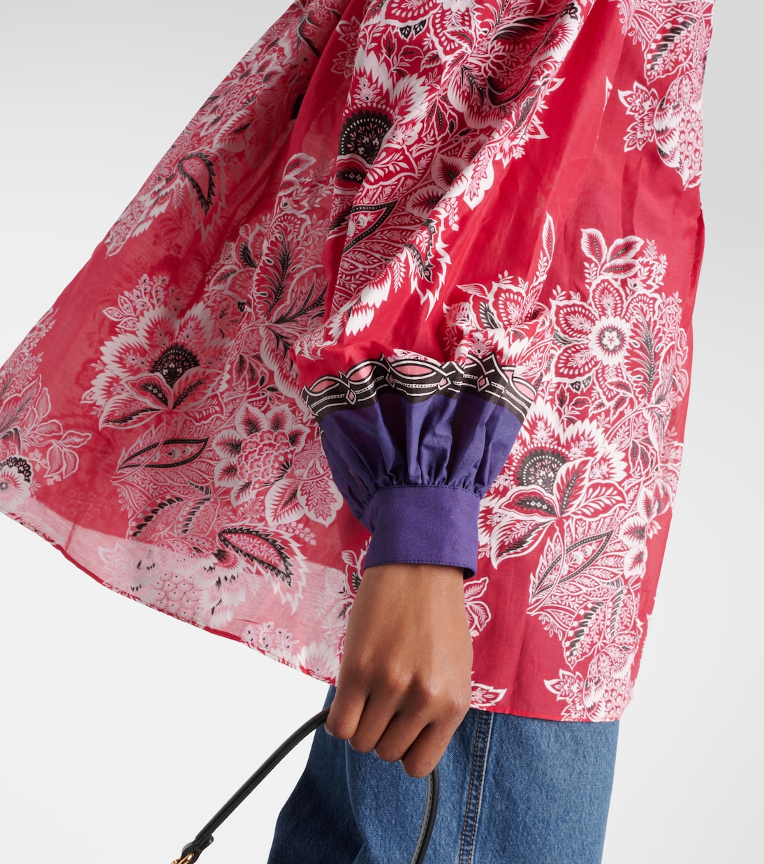 Bedruckte Bluse aus Baumwolle und Seide | Etro