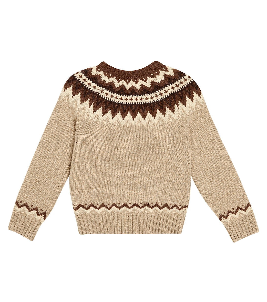 Fair Isle wool-blend sweater | Polo Ralph Lauren Kids