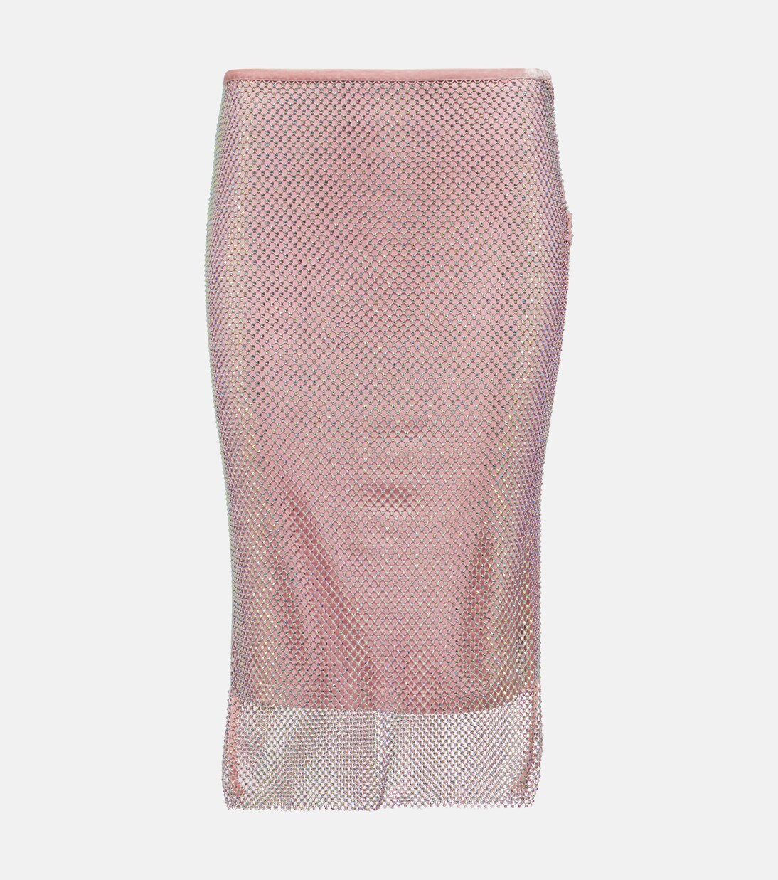 Fishnet embellished midi skirt | Sportmax