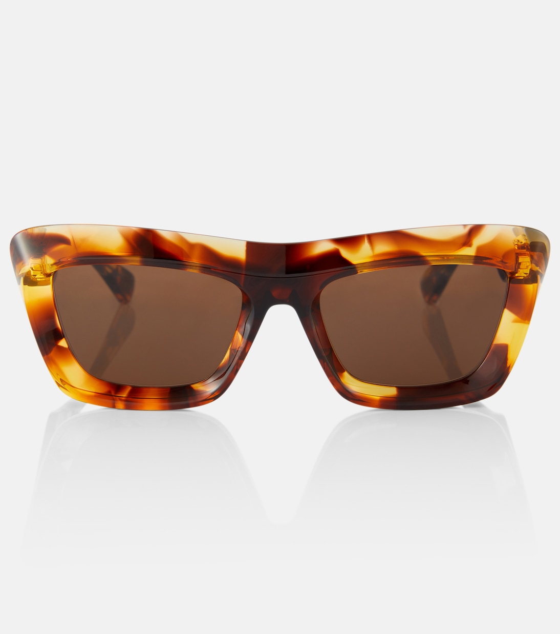 Scoop rectangular sunglasses | Bottega Veneta