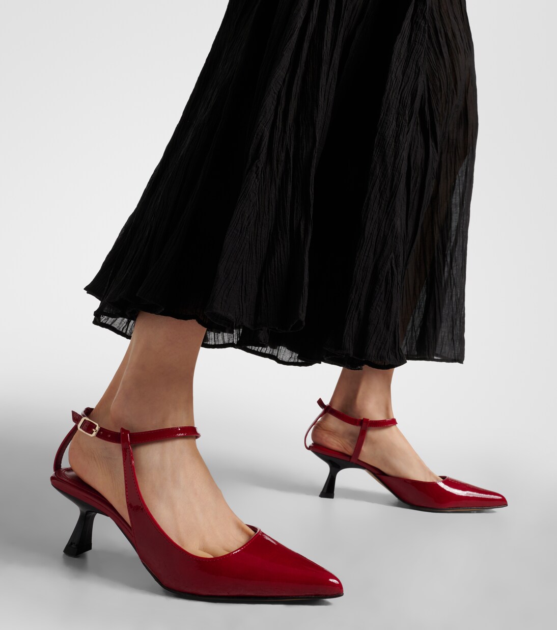 Escarpins Camelia en cuir verni | Souliers Martinez