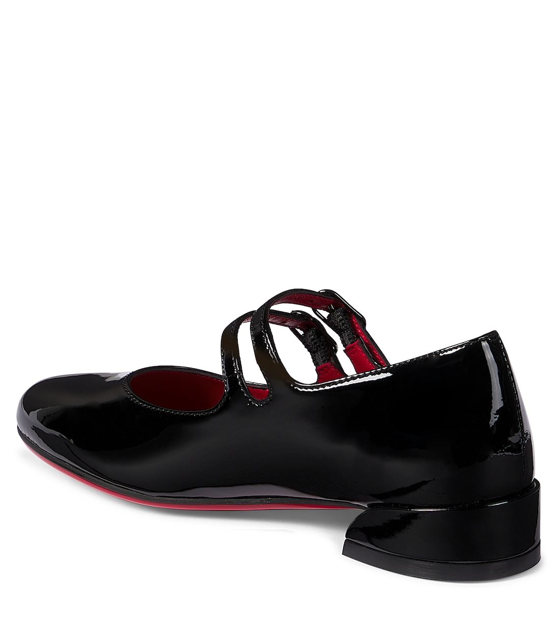 Mary-Jane-Ballerinas Jane Fille aus Lackleder | Christian Louboutin Kids
