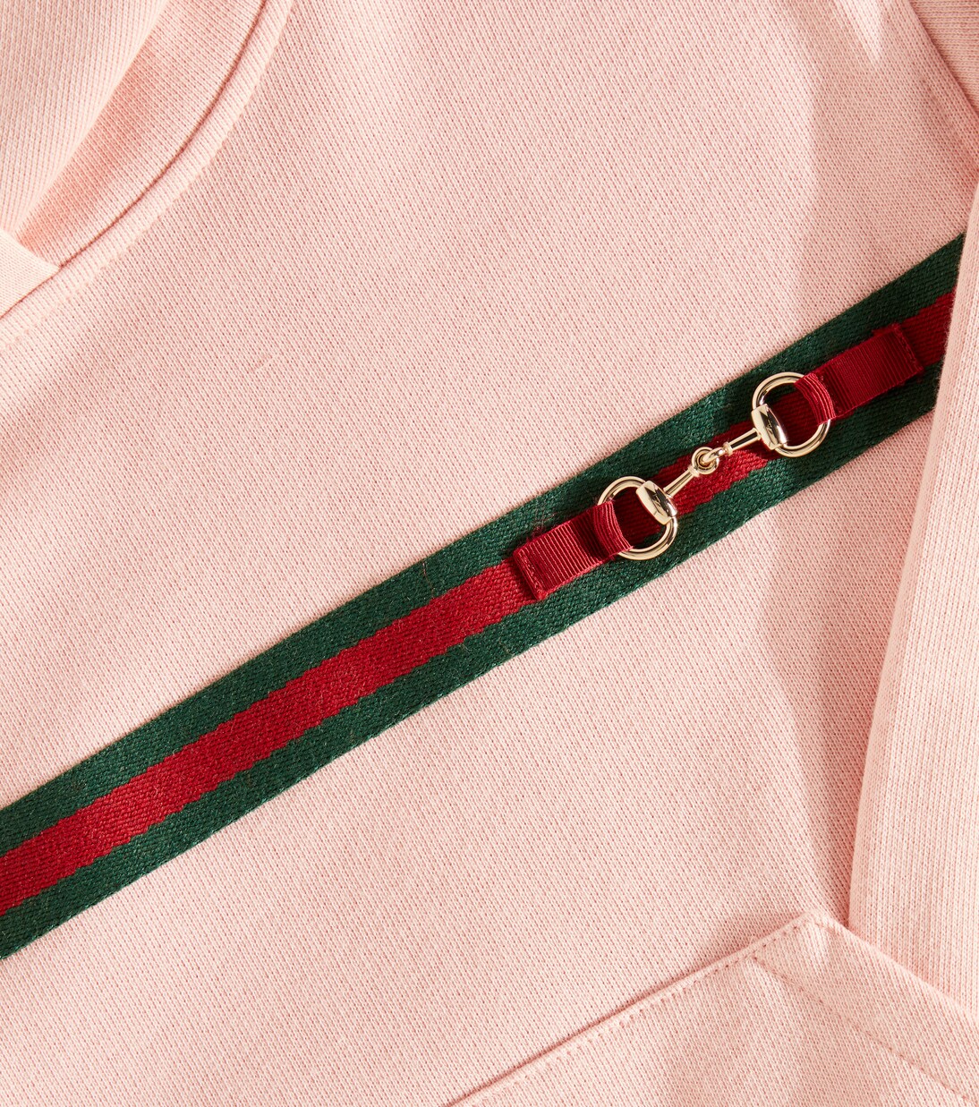 Hoodie Web Horsebit aus Baumwolle | Gucci Kids