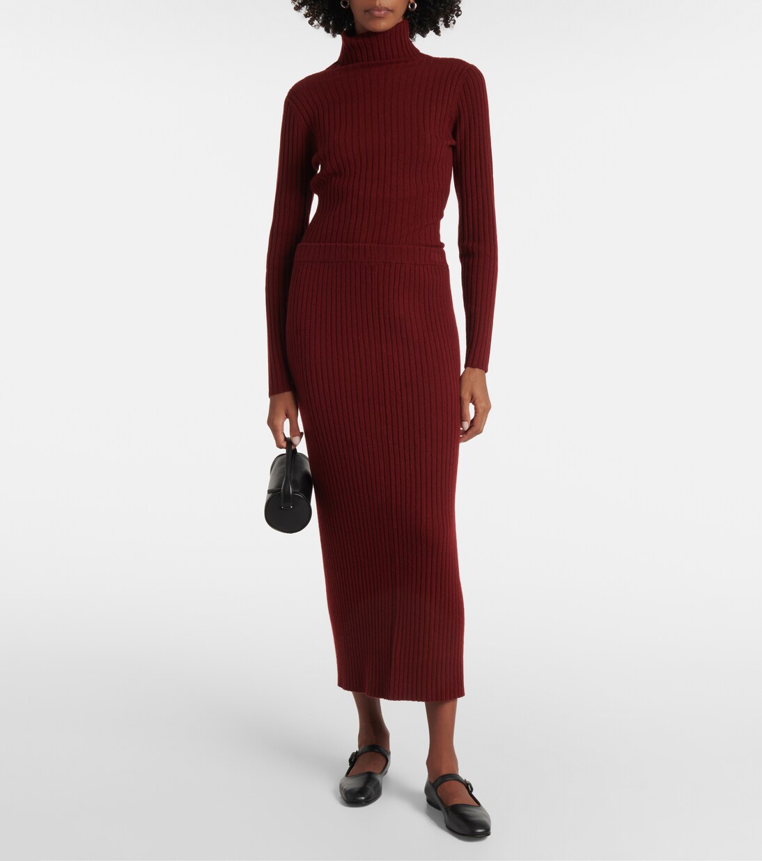 Midirock aus Kaschmir | Jardin des Orangers