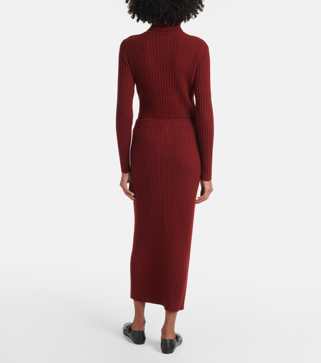 Midirock aus Kaschmir | Jardin des Orangers