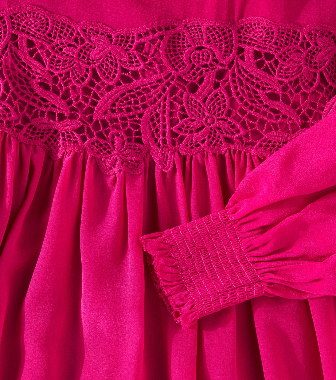 Robe en soie | Chloé Kids